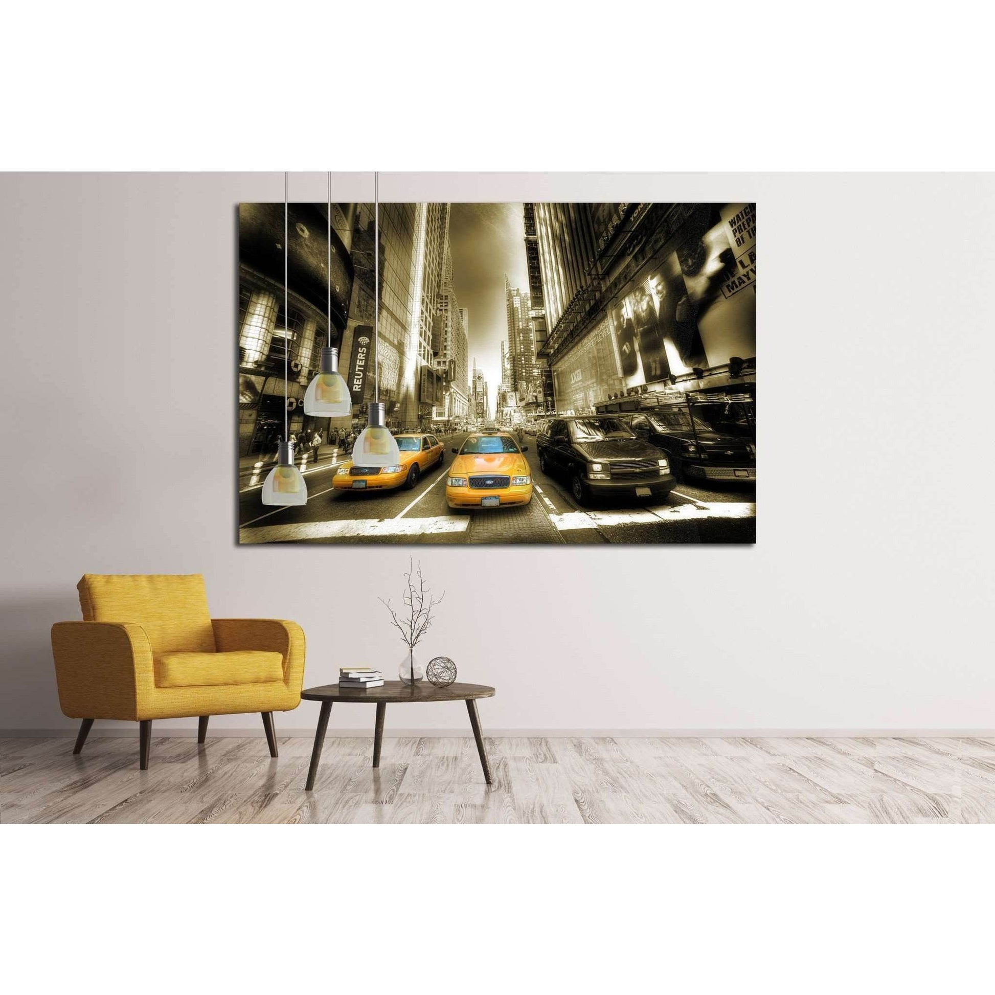 Times Square - Manhattan №1503 Ready to Hang Canvas PrintCanvas art arrives ready to hang, with hanging accessories included and no additional framing required. Every canvas print is hand-crafted, made on-demand at our workshop and expertly stretched arou