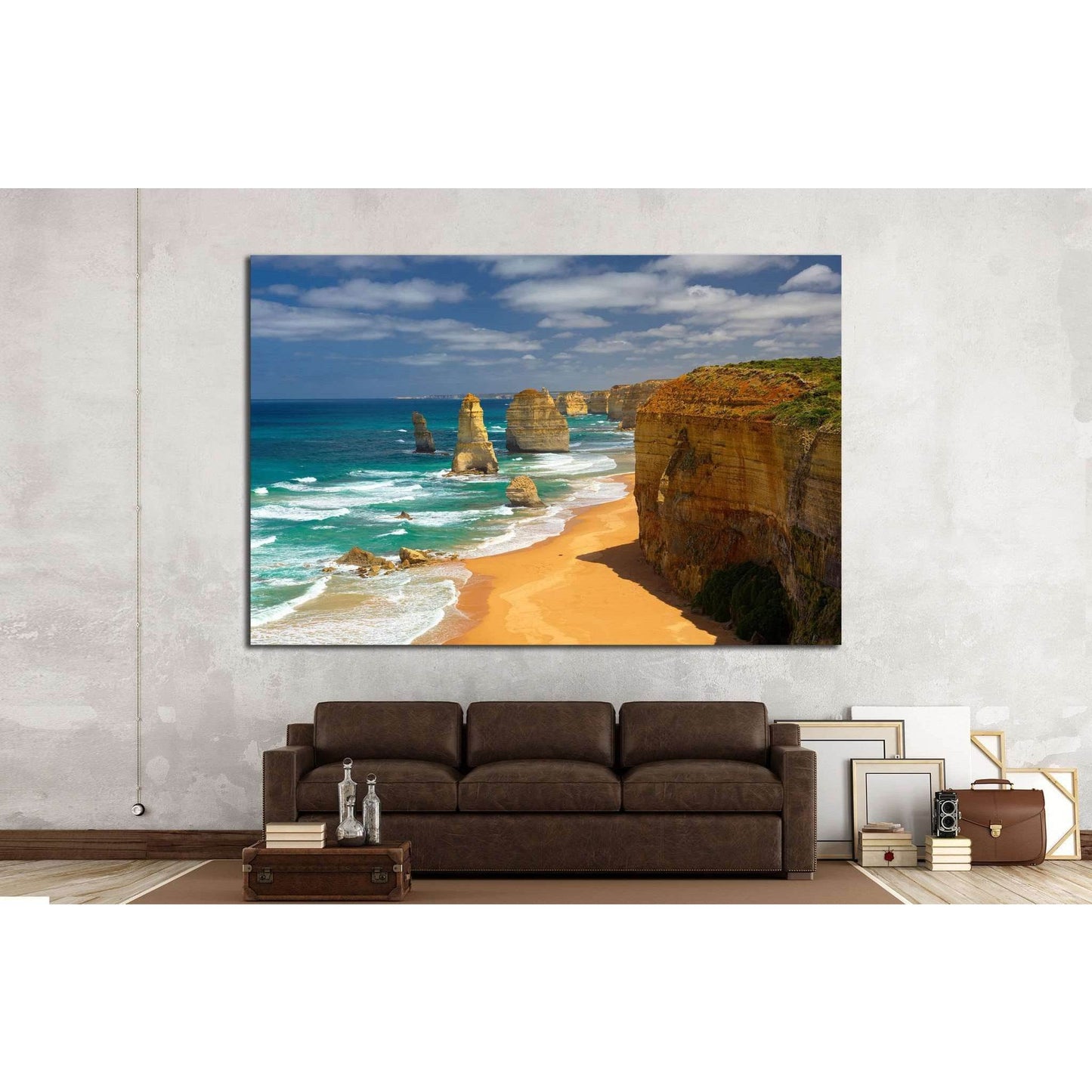 Twelve Apostles, Australia №840 Ready to Hang Canvas PrintCanvas art arrives ready to hang, with hanging accessories included and no additional framing required. Every canvas print is hand-crafted, made on-demand at our workshop and expertly stretched aro