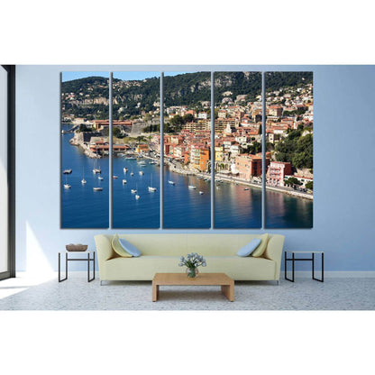 Villefranche sur Mer, Monaco №1714 Ready to Hang Canvas PrintCanvas art arrives ready to hang, with hanging accessories included and no additional framing required. Every canvas print is hand-crafted, made on-demand at our workshop and expertly stretched