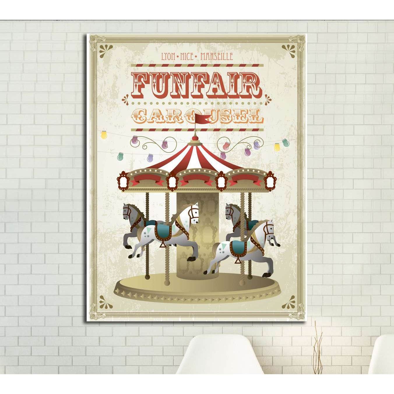 vintage carousel template vector №4572 Ready to Hang Canvas PrintCanvas art arrives ready to hang, with hanging accessories included and no additional framing required. Every canvas print is hand-crafted, made on-demand at our workshop and expertly stretc