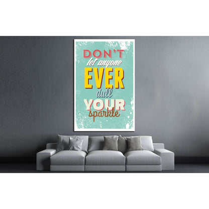 Vintage typography vector illustration with grunge effects №4571 Ready to Hang Canvas PrintCanvas art arrives ready to hang, with hanging accessories included and no additional framing required. Every canvas print is hand-crafted, made on-demand at our wo
