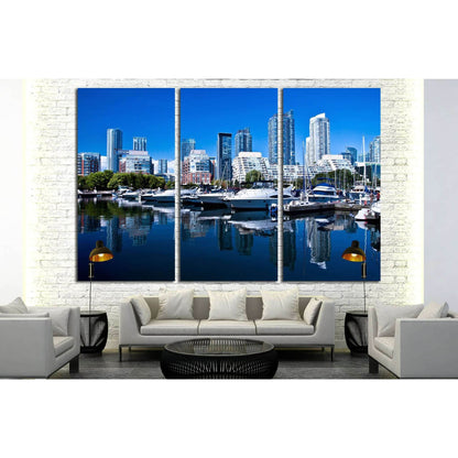 Waterfront at Toronto with high rise building as background №2029 Ready to Hang Canvas PrintCanvas art arrives ready to hang, with hanging accessories included and no additional framing required. Every canvas print is hand-crafted, made on-demand at our w