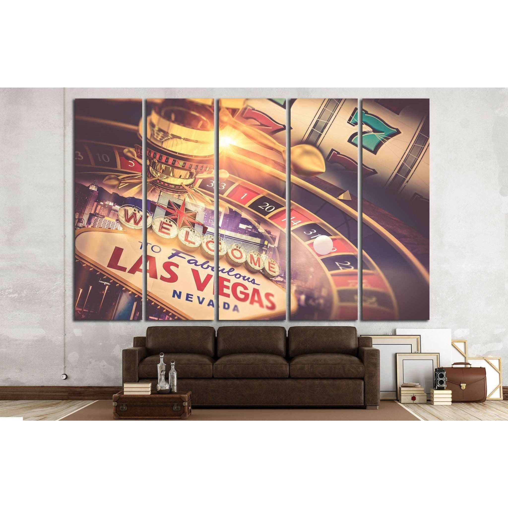 Welcome to Las Vegas Canvas Wall Art